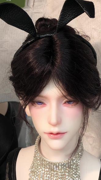 小兔子乖乖! 你的毛娘又在不务正业了#bjd #bjd自制 #手工 #教程