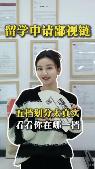 留学申请五档划分:第五档很多人挤,第Ⅰ档全是神!你在哪一档?#从夯到拉 #留学 #留学规划