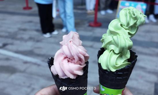 #雪王#雪王旗舰店 吃到了自己打的这辈子最丑的冰激凌了hhhh我真的要笑飞了🤣