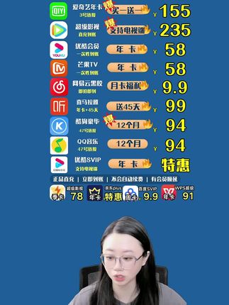 腾讯会员周卡月卡季卡年卡双节活动来了#腾讯会员 #腾讯会员vip #腾讯会员vip