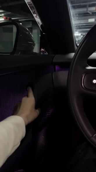 舍不得下车,就喜欢在车里沉浸式听歌🎵蔚来可期,#云旗#郝熠然#52