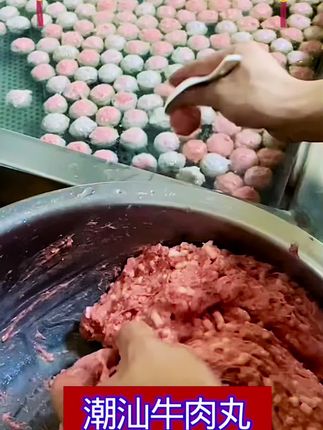 牛肉丸味道太美了#美食 #传统美食 #传统小吃 #牛肉丸 #潮汕美食