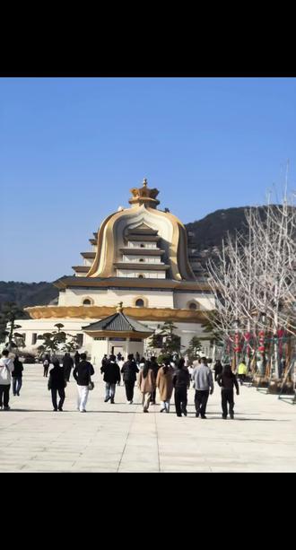 去普陀山人太挤
来观音法界也很震惊
#观音法界