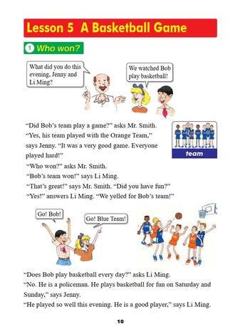 冀教版英语6下-U1-L5