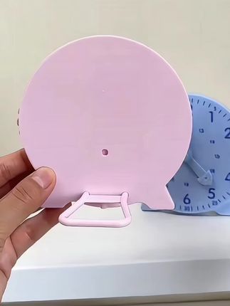 ⏰小学生时间认知神器!12/24时双模式钟表模型,三针联动让孩子轻松学看时间~#数学教具 #时间学习