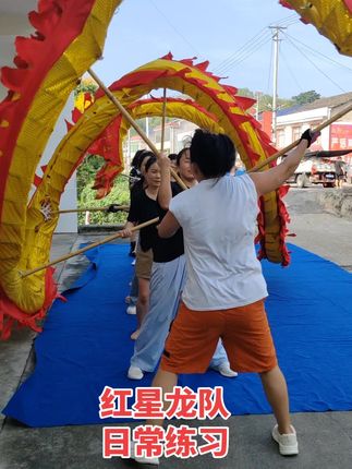 #红星龙队 。日常练习#拍摄现场 #我要上热们