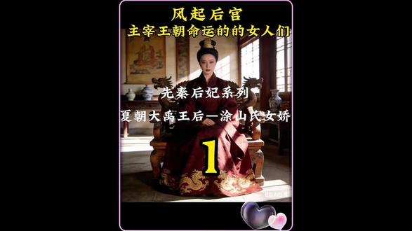 先秦后妃之夏朝王后涂山氏女娇#历史人物#历史故事