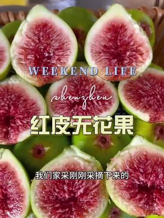 无花果 #甜糯#红皮无花果#无花果#好吃不贵