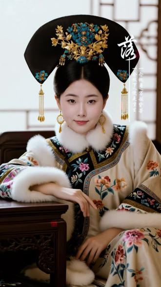 #AI旗装美人照 #抖音ai创作 #古代妆造