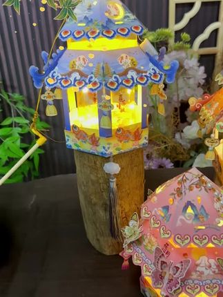 diy 中秋节灯笼##手工diy #创意diy