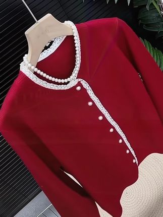 #高级感穿搭 #法式浪漫 #针织开衫