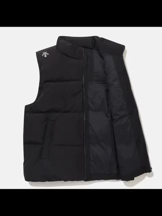 DESCENTE/迪家纯色拉链短款无袖立领羽绒马甲外套SQ423UDVO1#每日推荐 #分享 #今日分享 #爱了爱了 #运动服