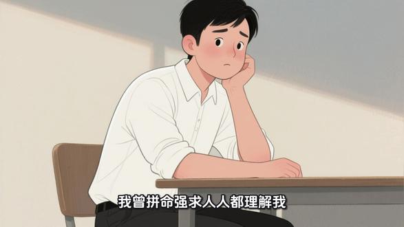 #情感 #创作者扶持计划 #成年人的情绪 人这一生,不过短短数十年,我何不清醒做事,糊涂做人,放过自己,也放过所有遗憾,自在一生?