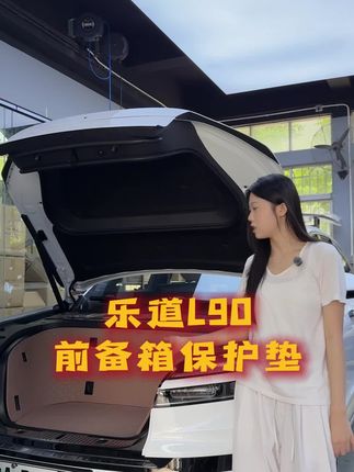 乐道L90前备箱保护垫,原车内饰同款颜色,防刮耐磨防水无异味#乐道L90 #乐道汽车