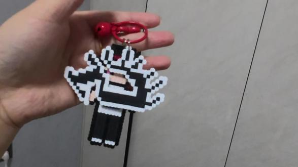 赵雷的小刺猬#拼豆 #手工diy #手工 #赵雷