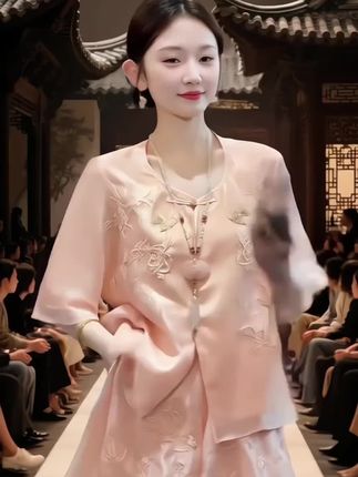 #穿出高级感 #优雅气质 #精致穿搭 #新中式套装