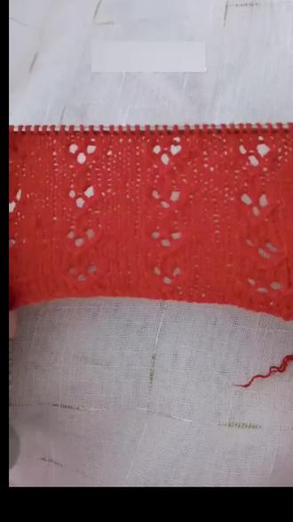 #毛衣编织教程 镂空花样编织教程