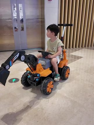 #挖掘机玩具 #工程车玩具 #儿童挖掘机