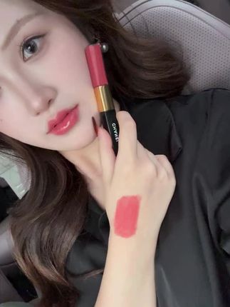 真人试色 Chanel/香奈儿魅力唇膏送女友香水口红节日礼物惊喜礼盒套装 #唇膏推荐 #唇膏测评 #唇膏评测 #唇膏口红二合一 #香水推荐