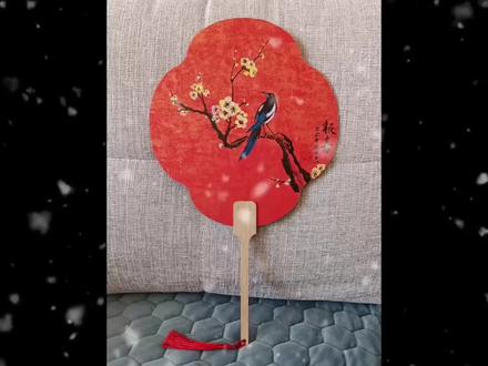 新春报喜,财源滚滚,万事顺遂
#团扇 #手绘#国画