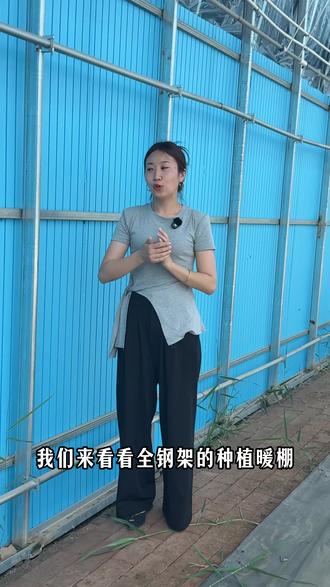 全钢架暖棚的基础如何做,实际来看一下 #种植暖棚 #蔬菜大棚 #大棚钢管 #农业 #温室大棚 @DOU+上热门