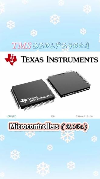 TI系列 TMS320LF2406A 具有16 位 DSP,40-MHz,32-kw 闪存,100 针,240xA器件提供增强版的TMS320™数字信号处理器(DSP),核心CPU的DSP架构设计,具有低成本、低功耗和高性能的处理能力 #ti #tms #tms320 #dsp #fpga #bga #mcu #mpu #数字信号处理器 #集成电路 #单片机 #德州仪器 #微控制器 #微处理器 #芯片 #芯片设计 #芯片销售 #芯片采购 #芯片供应链 #工业芯片 #工业应用 #工业制造 #汽车电子 #汽车芯片 #医疗设备 #医疗芯片 #电子 #电子元器件 @DOU+小助手 @抖音小助手