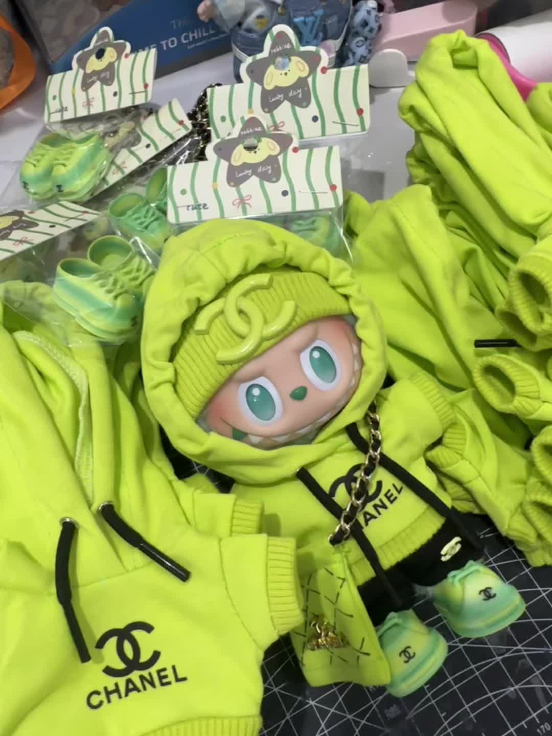 牛油果布布还是这么受欢迎 #娃衣 #潮玩 #泡泡玛特盲盒 #也太可爱了吧 #香奈儿