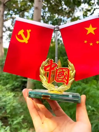 车载摆件#好物推荐🔥 #汽车好物 #五星红旗摆件#最美中国红#关注我一起分享