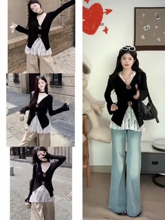 #新款上衣 #舒适穿搭 #漂亮衣服 #约会穿搭 #高级感穿搭