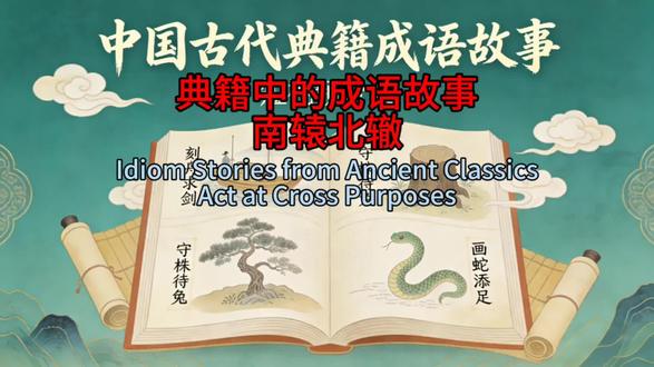 典籍中的成语故事 南辕北辙#国学文化 #成语故事 #语文知识 #读书 #历史故事