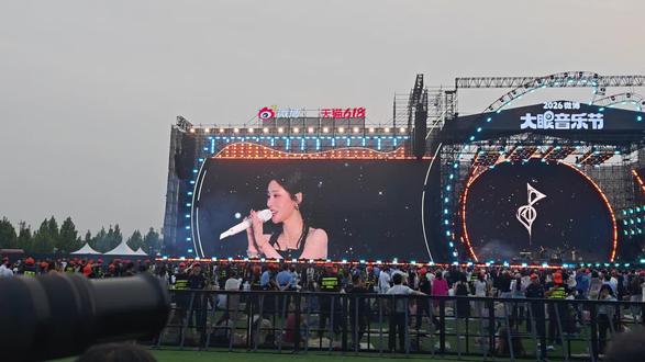 歌手2026比赛有瑕疵,隔两天再唱interstellar #张碧晨 #音乐节