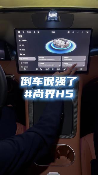 我现在倒车很强了#尚界H5 #开尚界上街