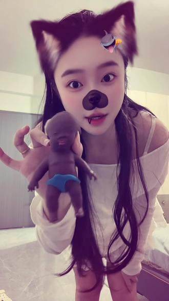 娜塔莎的均码内裤,#娜塔莎 #小黑娃娃