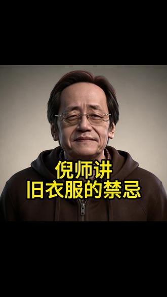 倪师讲 旧衣服的禁忌 #涨知识 #文化 #倪师