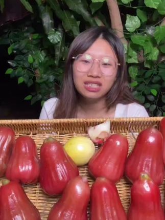 【顺丰冷链】海南三亚黑金刚莲雾清甜脆爽多汁新鲜应季仙女果水果#新鲜莲雾#清甜爽口#脆爽多汁