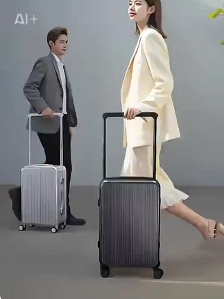 三十岁成熟稳重的你商务风才能配得上你的品味,香水领带衬衣交它 #全铝镁合金行李箱#宽拉杆行李箱#铝框行李箱#桃皮绒内里干湿分离多隔层#万向TPE静音顺滑轮