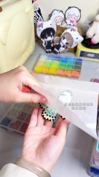 学生党狂喜!拼豆全套工具材料包 ~ #拼豆 #拼豆工具 #拼豆礼包 #拼豆材料 #拼豆豆