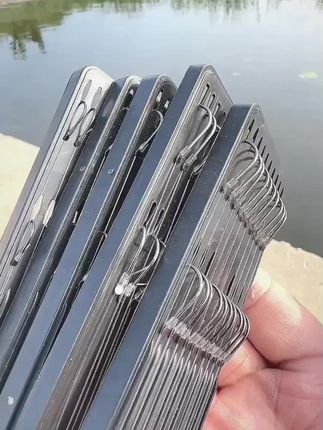 #子线双钩成品 #鱼钩选择 #渔具用品推荐 #钓鱼的乐趣只有钓鱼人懂 #钓鱼那些事