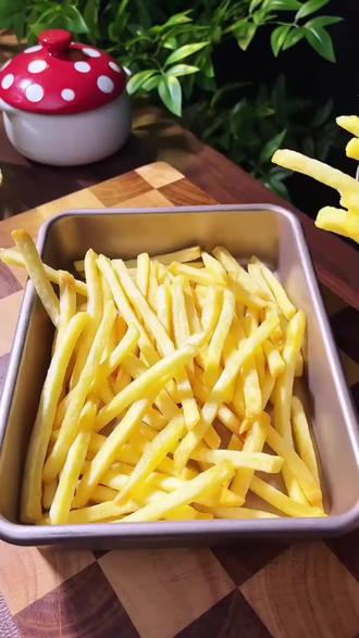 【4斤大份量】肯德雪川薯条冷冻半成品油炸小吃空气炸锅4斤薯条商用#冷冻薯条 #油炸小吃 #空气炸锅美食 #商用食材 #肯德雪川