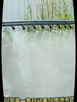 雾化微喷头自动浇水浇花神器围挡喷淋工地除尘家用降温可调喷雾#雾化微喷头自动浇水浇花神器 #围挡喷淋工地除尘家用 #降温可调喷雾 @巨量千川 @抖音热点
