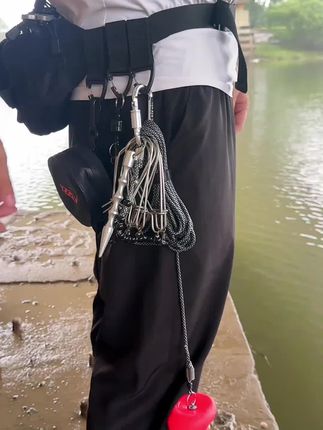 #路亚 #野钓路亚 #钓鱼技巧 #diy活鱼扣