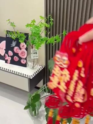 #好物推荐🔥 #搬迁门把手挂件 #高端大气 #红色喜庆 #强烈推荐