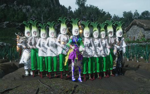 赶个末班车 拍抽象视频就把百业成员加进来,我美美隐身 #燕云十六声 #这下可要燕入味了 #燕学家攻略站 #用ai玩转燕云 #燕学家镜头大师