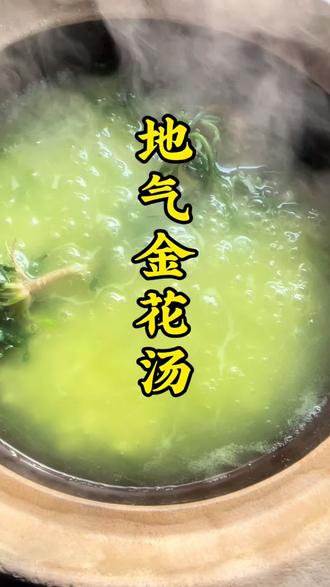 荠菜生姜糯米汤又叫地气金花汤,春天是生发的季节,多吃绿色的食物#传统美食文化 #养生知识 #一般人不知道是什么 #民间实拍