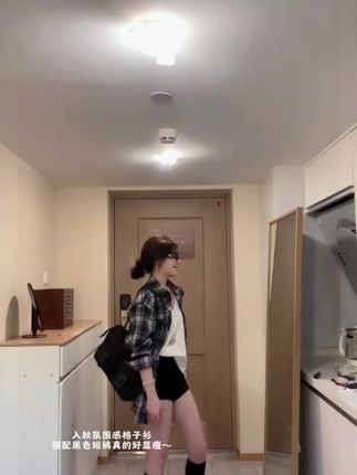 #格子衬衫#休闲衬衫#百搭衬衫#时尚衬衫#长袖衬衫