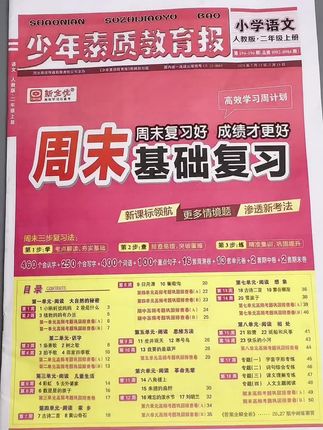 2025新学期这样学更高效!周末花两天吃透五天课内知识 #少年素质教育报 #开学必备,学霸都在这样做