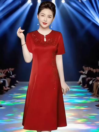 #礼服 #喜婆婆 #喜婆婆婚宴装 #喜婆婆礼服 #在抖音入手的好东西 @DOU+小助手
