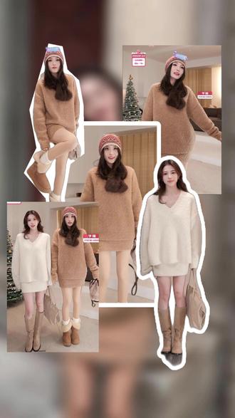 予诺甄选艾米丽旗帜绵羊毛套装 #绵羊毛#套装 #ootd穿搭 #穿出自己的风格 #保暖又好看 @李予诺 @抖音小助手 @DOU+小助手 @抖音创作小助手