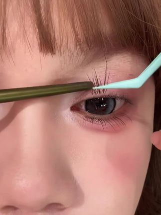 漂亮的眼镜不是信手拈来吗? #睫毛