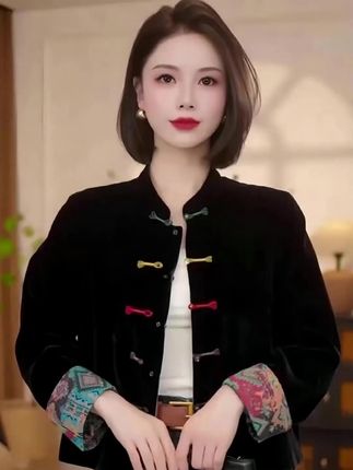 穿上这件国风外套,轻松变身气质女神! 秋冬季节必备款!这款衣服真的太好看了吧~关键现在有运费险,喜欢就赶紧冲!!#秋季穿搭#显瘦穿搭#外套穿搭#气质穿搭#早秋穿搭三分钟出门不是梦